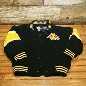 NBA Toddlers Lakers Varsity Jacket